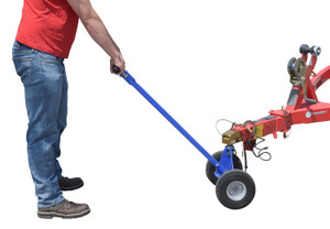 Vestil Steel Hitch Mover - 2 Wheel with 2-5/16 In. Diameter Ball 1,000 lb - Blue