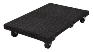 Vestil Hardwood Carpeted Dolly - 36 In. x 24 In. x 6-3/4 In. 1200 lb - Tan