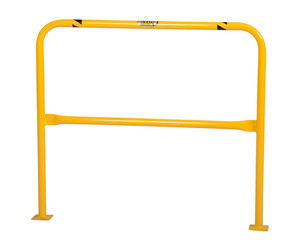 Vestil Steel High Profile Machinery and Rack Guard - 48 In. x 42 In. x 2 In. - Yellow