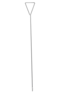 Vestil Metal Hook - 4 Ft. Length For Dollies - Silver