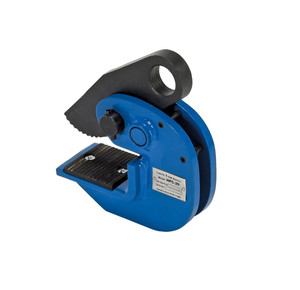 Vestil Steel Horizontal Plate Clamp - 2,000 lb - Blue