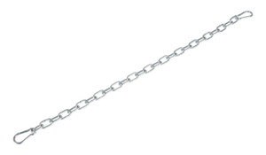 Vestil Steel Lad Safety Chain Option, - 32 In - Silver