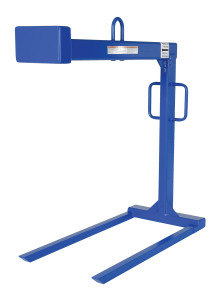Vestil Steel Pallet Lifter - 48 In. Fork 2000 lb - Blue