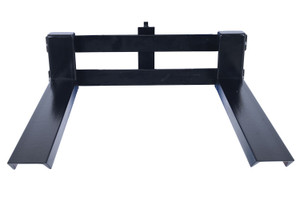 Vestil Steel Adjustable Width Forks Attachment - 6 In. to 22 In. For Hydraulic Lift Cart Model 750 lb - Black