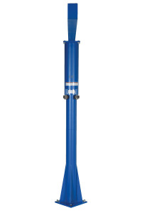 Vestil Steel Floor Mounted Jib - 80 In. I-Beam 600 lb - Blue