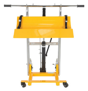 Vestil Steel Roll Lifter Transporter - 15-3/4 In. Roll Diameter 880 lb - Yellow