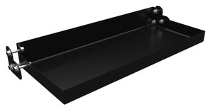 Vestil Steel Ladder Tool Tray - 23-9/16 In. Width - Black