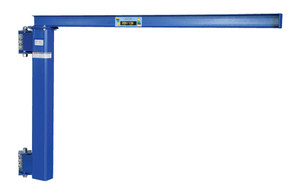 Vestil Steel Low Clearance Tie Rod Jib - 80 In. I-Beam 300 lb - Blue