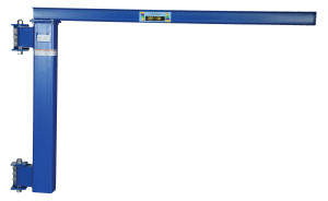 Vestil Steel Low Clearance Tie Rod Jib - 80 In. I-Beam 300 lb - Blue