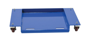 Vestil Steel Floor Hugger Dolly - 21-7/8 In. x 31-3/8 In. x 4-11/16 In. 840 lb - Blue