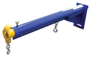 Vestil Steel Carriage Mount Lift Master Boom Class II - 4,000 lb - Blue and Yellow