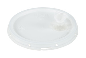 Vestil High Density Polyethylene - 2 Gallon Spout Top with Tear Top - White