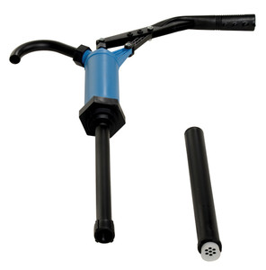 Vestil Polypropylene Bung Drum Pump Lever Action - 2 In. - Blue