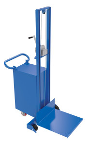 Vestil Steel Counter Balanced Lite Load Lift - 300 lb - Blue