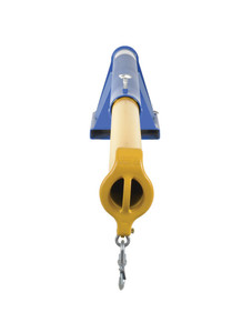 Vestil Steel Telescoping Lift Boom - 11 In. Fork Pocket Center 4,000 lb - Blue and Yellow