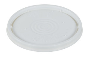 Vestil Plastic UN Rated Lid - 5 Gallon - White
