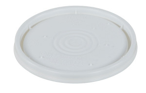 Vestil Plastic UN Rated Lid - 5 Gallon - White