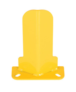 Vestil Steel Low Profile Rack Guard - 3 In. x 8 In. x 11-7/8 In. - Yellow