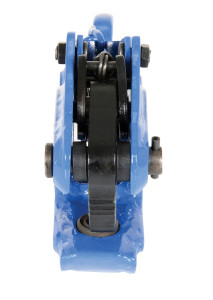 Vestil Steel Vertical Positive Locking Plate Clamp - 12 In. x 3-1/2 In. x 7-1/2 In. 4000 lb - Blue