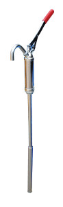 Vestil Steel Drum Pump Lever Action - 2 In. - Silver