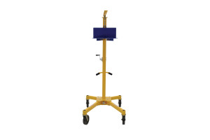 Vestil Steel Portable Work Site Lift - 500 lb - Yellow