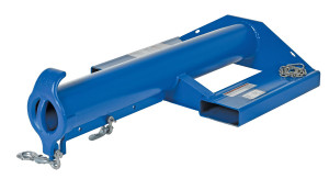 Vestil Steel Shorty Non Telescoping Lift Boom - 24 In. Fork Pocket Center 4,000 lb - Blue