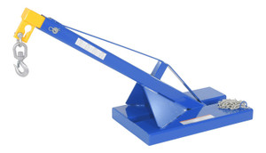 Vestil Steel Fork Pocket Bulk Bag Lifter - 1k - Blue