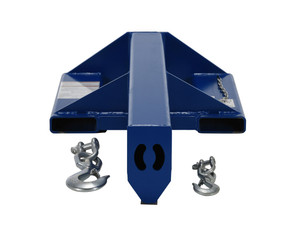 Vestil Steel Shorty Non Telescoping Lift Boom - 24 In. Fork Pocket Center 8,000 lb - Blue