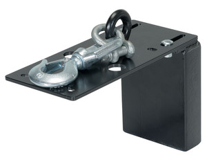 Vestil Swivel Hook Plate - 15-7/8 In. x 6 In. x 19-1/8 In. 880 lb For Mini Cable Hoist - Black