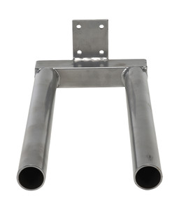 Vestil Steel Double Spindle Manual Work Positioner Attachment - 5-1/2 In. x 9-3/4 In. x 20 In. - Silver