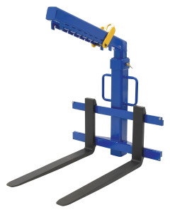 Vestil Steel Deluxe Overhead Load Lifter - 42 In. Fork Length 4000 lb - Blue
