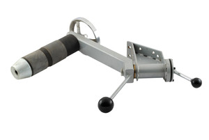 Vestil Steel Reel Rotator Manual Work Positioner Attachment - 16-7/16 In. x 7-1/2 In. x 20-5/8 In. Gray 200 lb