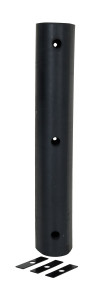 Vestil Extruded Rubber Fender Bumper - 36 In. x 6 In. x 6 In. - Black