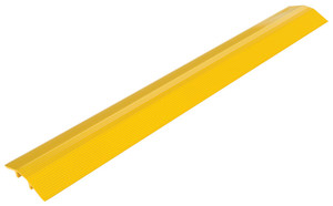 Vestil Aluminum Hose and Cable Crossover - 60 In. Length 10,000 lb - Yellow