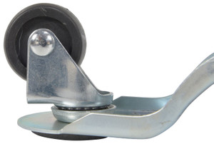 Vestil Steel Leg Dolly - 10-3/4 In. x 12 In. x 2-3/4 In. 300 lb 4 Pack - Silver