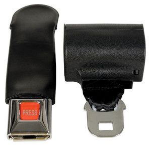 Vestil Fork Truck Safety Belt - 13-11/16 In. x 6-1/16 In. x 7/8 In. - Black