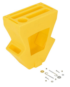 Vestil Virgin LDPE Pallet Truck Caddy - 8-3/4 In. x 16-1/8 In. x 18-5/8 In. - Yellow