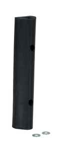 Vestil Extruded Rubber Fender Bumper - 12 In. x 2 In. x 1-3/4 In. - Black