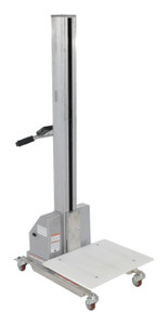 Vestil Aluminum Quick Lift DC Powered Lift - 57 In. Raised Height 175 lb