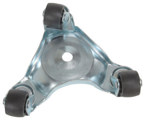 Vestil Steel Leg Dolly - 5-13/16 IN. x 6-3/8 In. x 2-1/2 In. 200 lb 4 Pack - Silver