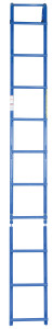 Vestil Steel Tank Access Ladder - 10 Ft. 300 lb - Blue