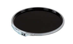 Vestil Steel UN Rated Lid And Lever Lock Combo For - 5 Gallon Bucket - Black