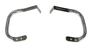 Vestil Chrome Plated Fork Truck Hip Restraints - 2-1/2 In. x 11-1/4 In. x 9-1/2 In. - Silver