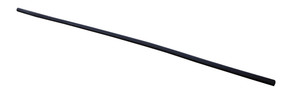 Vestil Extruded Rubber Fender Bumper - 120 In. x 1.875 In. x 1.5 In. - Black