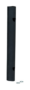 Vestil Extruded Rubber Fender Bumper - 18 In. x 2 In. x 1-3/4 In. - Black