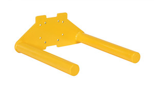 Vestil Steel Quick Lift Double Spindle Attachment For PEL Models - Yellow