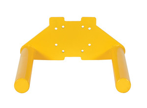 Vestil Steel Quick Lift Double Spindle Attachment For PEL Models - Yellow