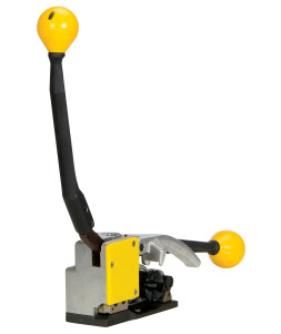 Vestil Cast Aluminum Poly Strapping Tensioner/Sealer/Cutter - 1/2 In. - Silver/Black