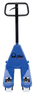 Vestil Steel Pramac Mini Hand Pallet Truck Hand Pump - 46 In. x 15-3/4 In. x 46 In. 5500 lb - Blue/Black