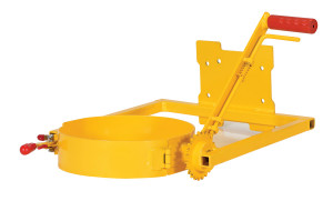 Vestil Steel Quick Lift Pail Dumper Attachment For PEL Models - 125 lb - Yellow